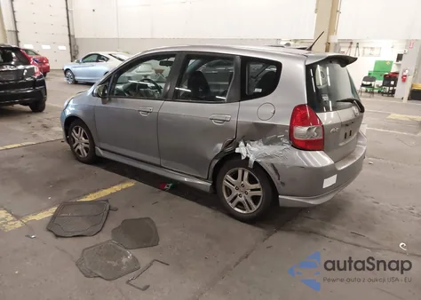 2008 Honda Fit Sport z USA, uszkodzony, nr VIN JHMGD38678S061440